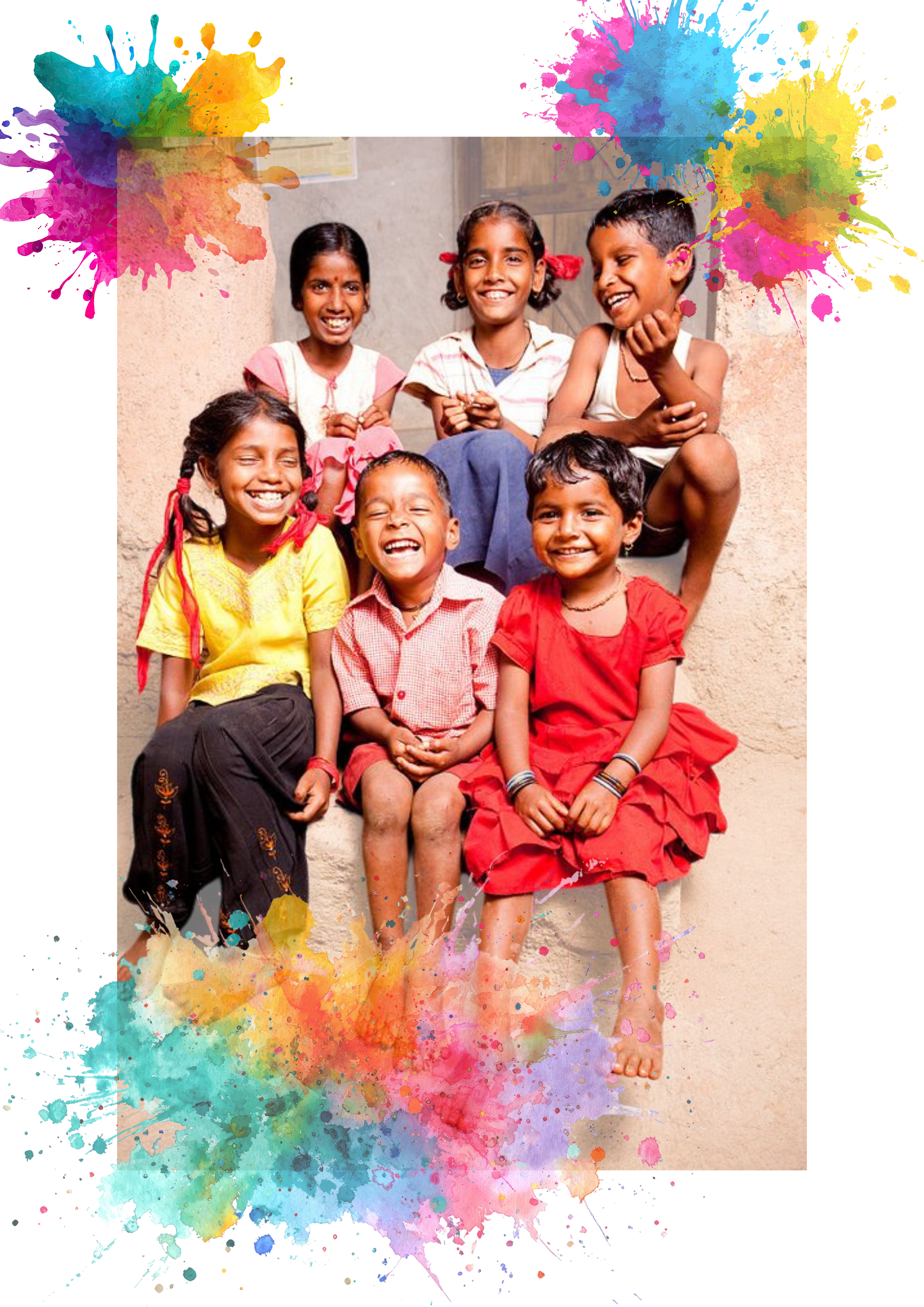 Children celebrating